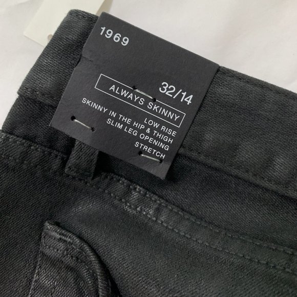 NWT Gap 1969 Always Skinny Jeans, Size 32/14 - Picture 10 of 15